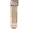 Ekena Millwork Traditional Arts and Crafts Smooth Bracket w/ Offset Brace, Douglas Fir, 5 1/2"W x 22"D x 22"H BKT0604X22X22TRA03SDF - alternate 2